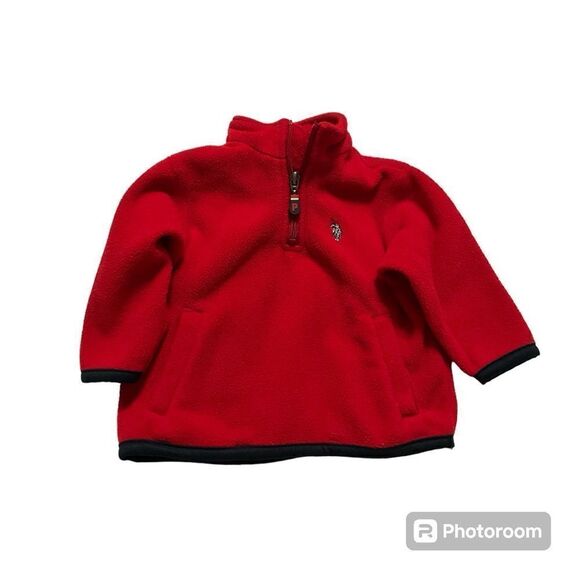 U.S. Polo red hoodie Preloved 18M - Picture 1 of 2
